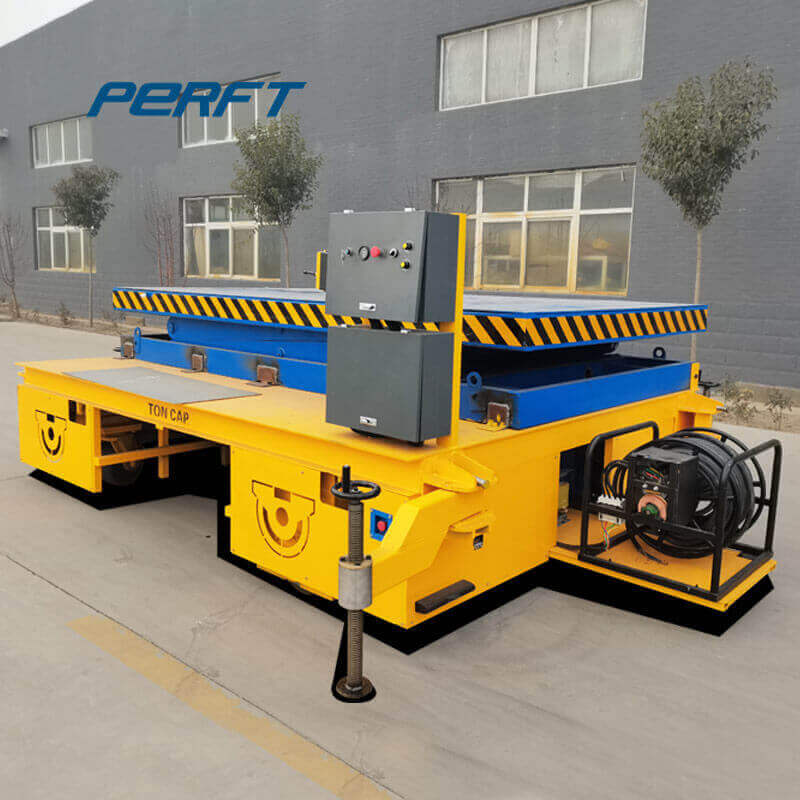 industrial motorized material handling cart for steel coil 